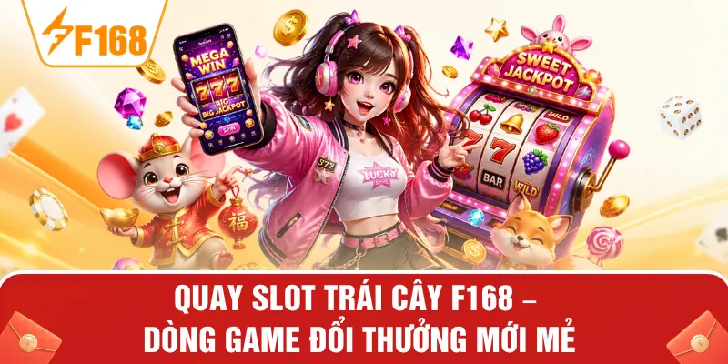 Quay Slot Trái Cây F168 – Dòng Game Đổi Thưởng Mới Mẻ